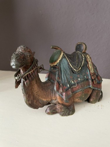 Rare antique cold - , painted